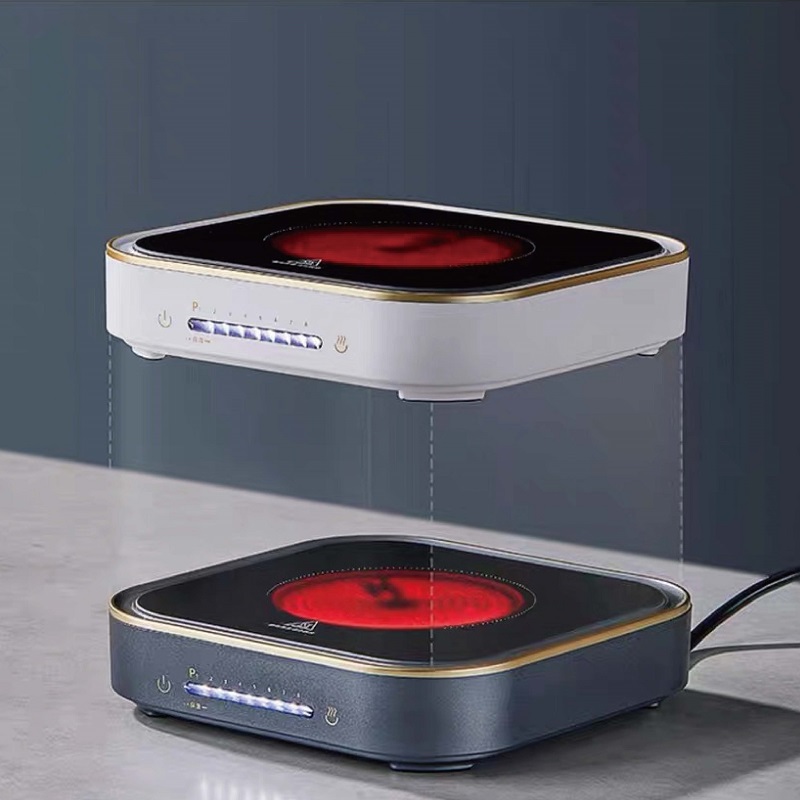 Home Office Gear - 電気セラミックストーブ,ホットプレート,給湯器,お茶とオフィス用のスマートマシン,8ギア,1000W, 220V