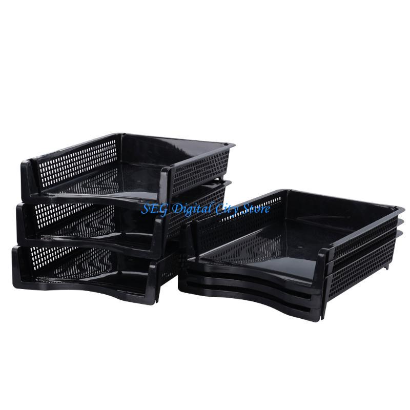 Letter Tray Desk - U75B レターファイル ドキュメントストレージ ファイリングオーガナイザー メールバスケット デスクオーガナイザー