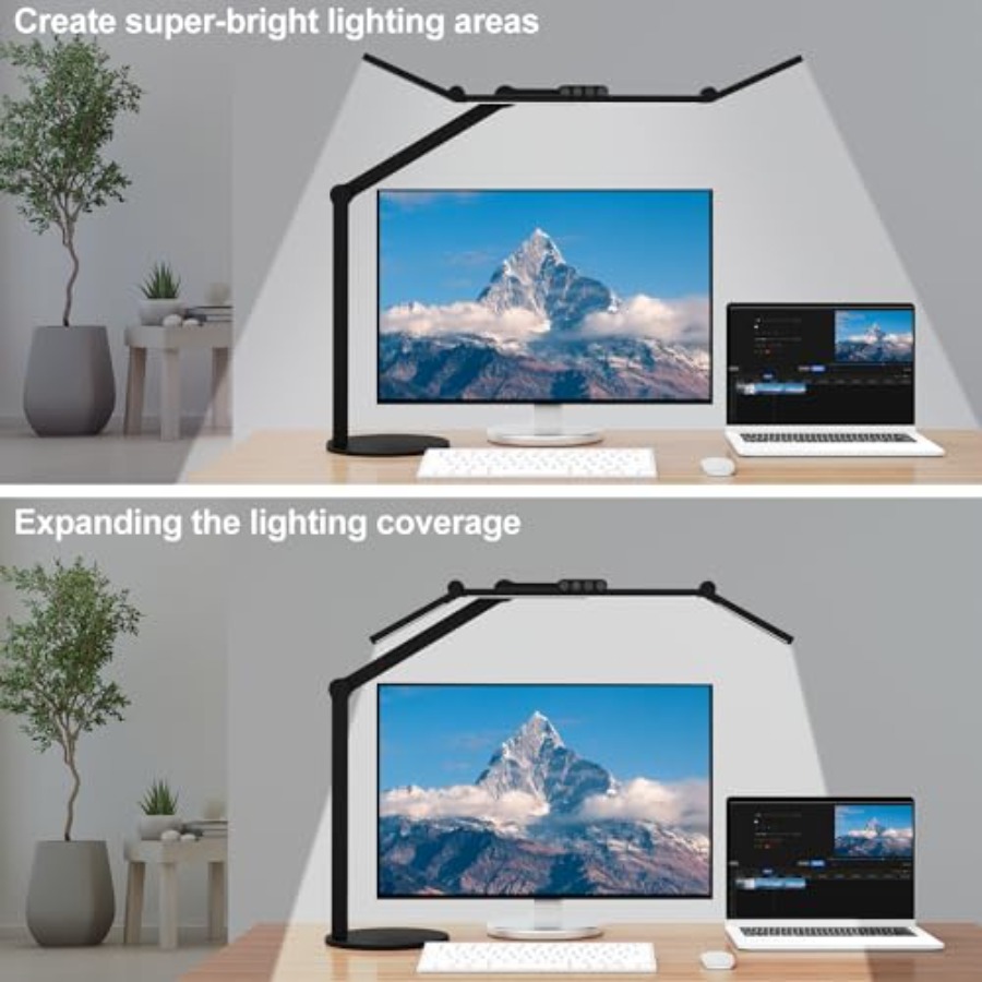 雰囲気照明付きアーキテクトデスクランプ、ベース付きホームオフ - Home Office Desk のレビューと価格