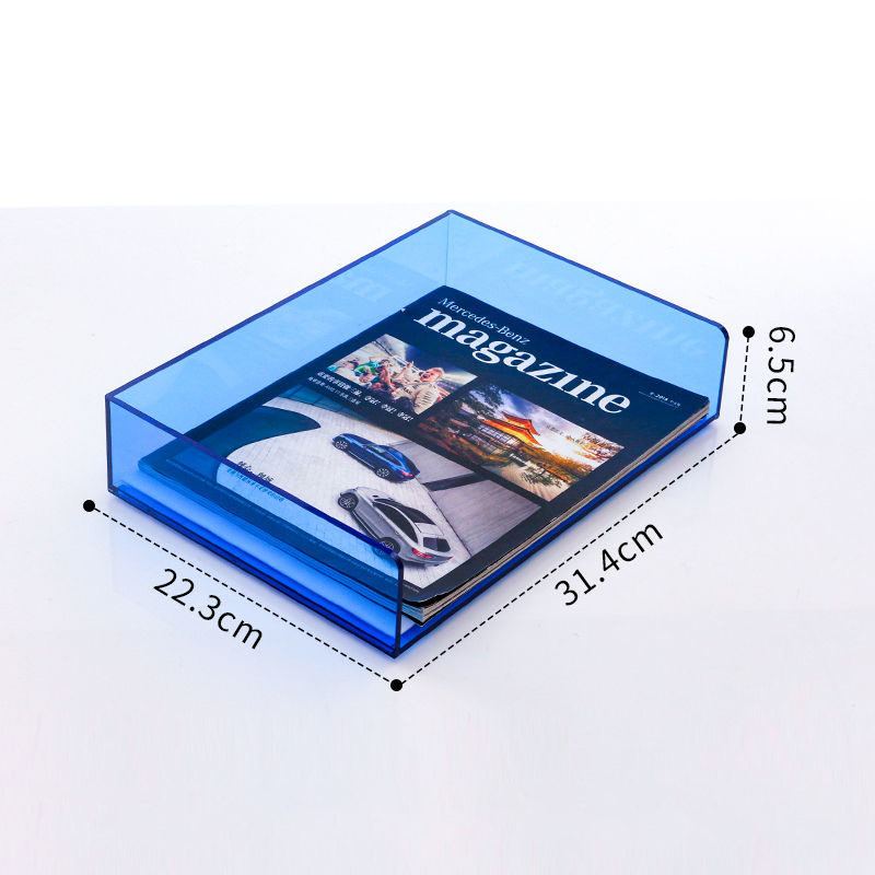 アクリル製ファイルペーパーオーガナイザー、レタートレイ、デス - Letter Tray Desk のレビューと価格