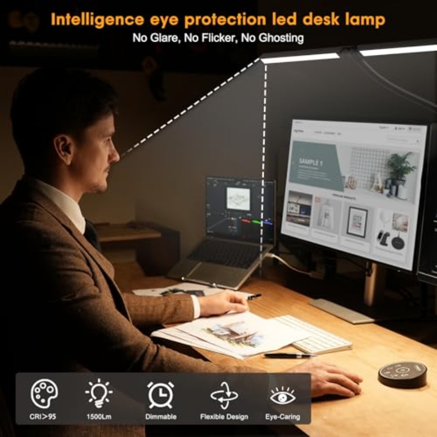 オフィス・家庭用LEDデスクランプ - 目に優しいアーキテク - Home Office Desk のレビューと価格