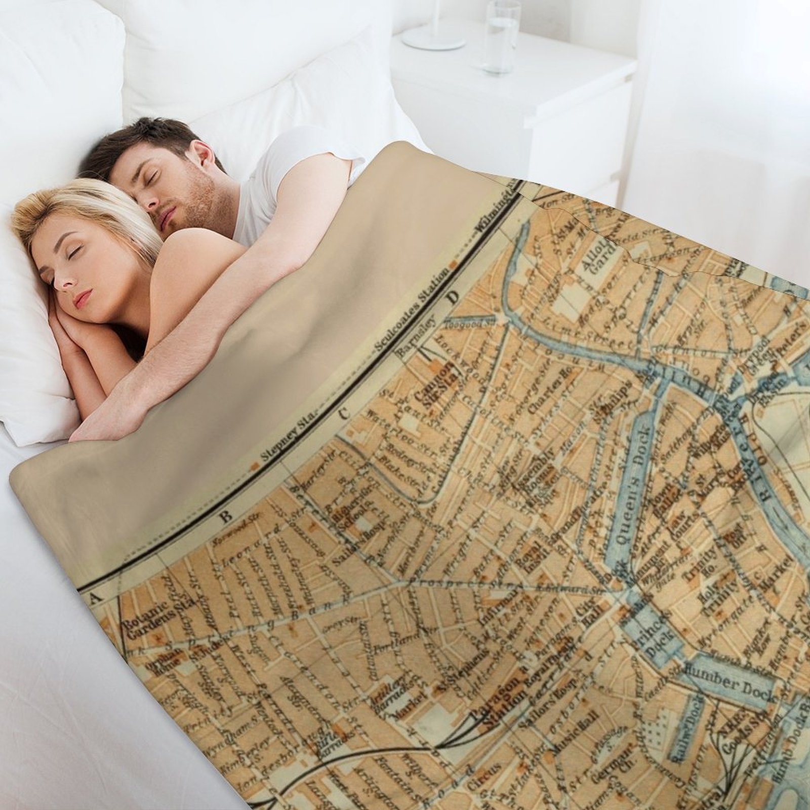 ヴィンテージ ハル イングランド地図 (1910) スローブ - Home Office England のレビューと価格