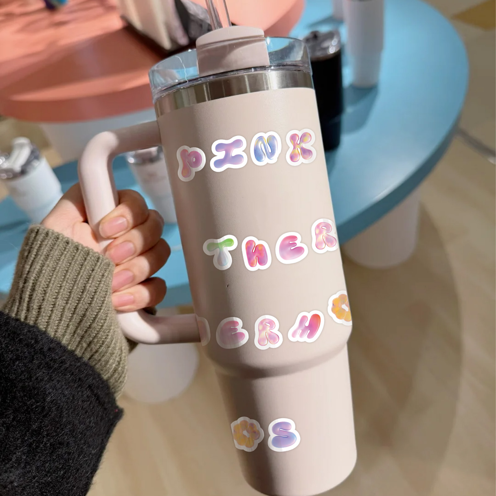 ランダムなカバーレターステッカーブック、DIYクラフト、スク - Letter Tray Desk のレビューと価格