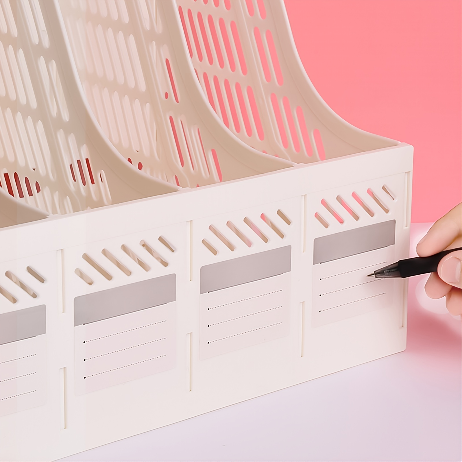 1個、厚みのあるファイルラック、フレーム、4重収納シート、シ - Letter Tray Desk のレビューと価格