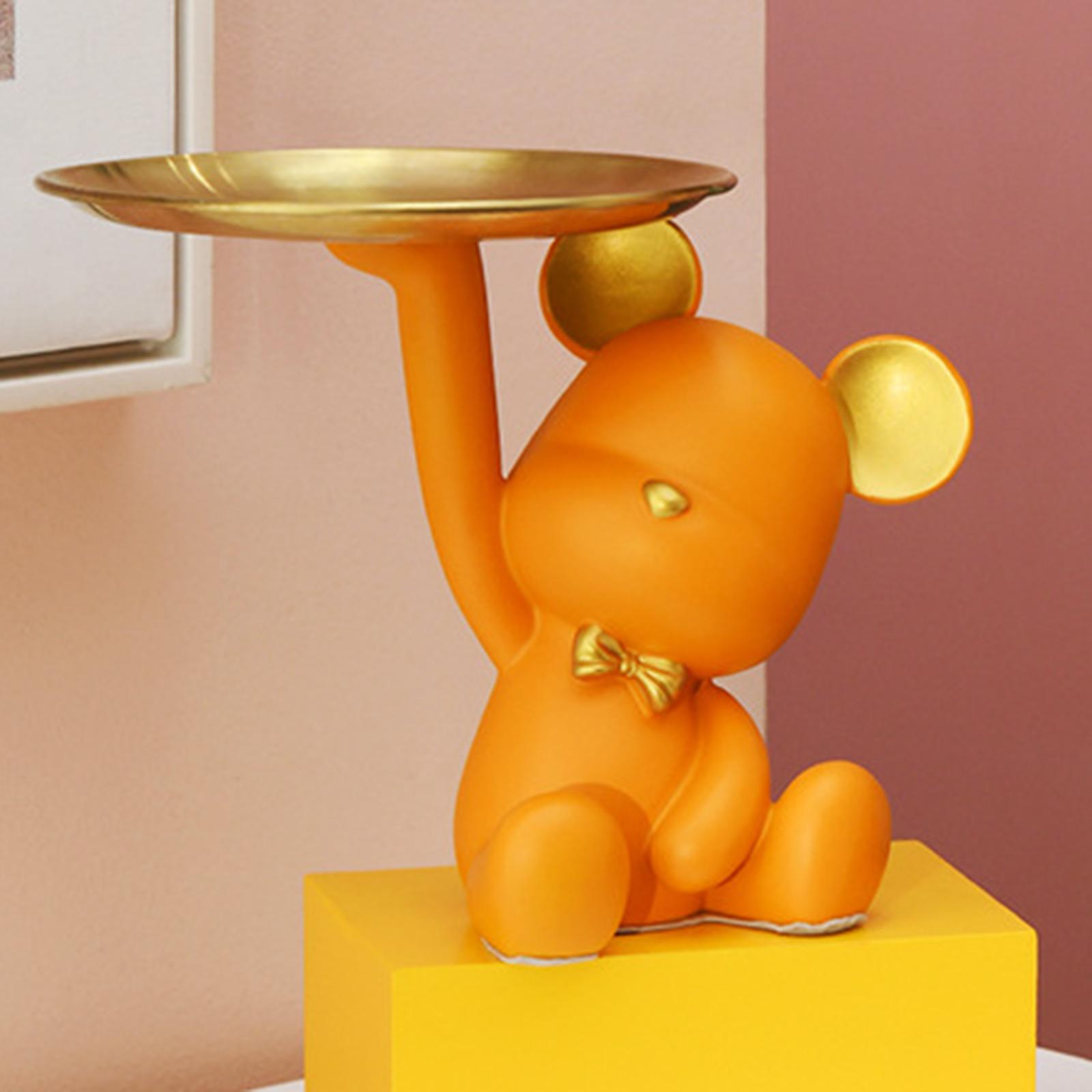 樹脂製のクマの置物,かわいい,家の装飾,デスクの収納,コイン - Home Office Call Center のレビューと価格