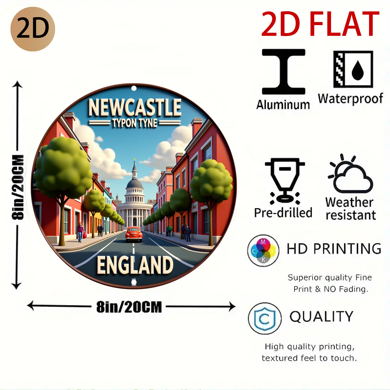 2Dフラット、2Dフラット円形ニューカッスルイングランドウォ - Home Office England のレビューと価格