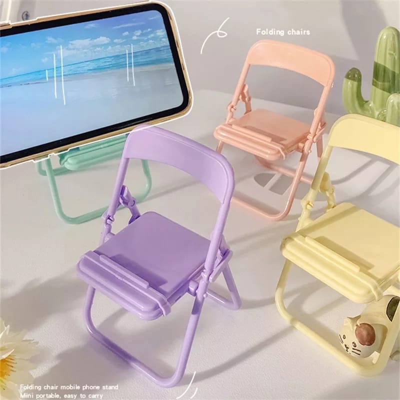 かわいい椅子型スマホスタンド、クリエイティブなデスクオーガナ - Home Office Call Center のレビューと価格