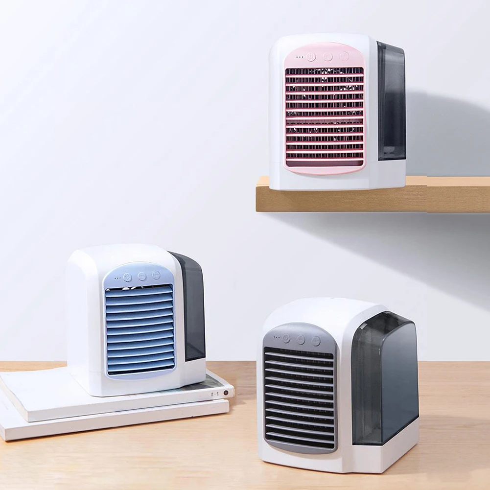 水冷式エアコン パーソナルミニエアコン 3段階風量調整 エア - Home Office Gear のレビューと価格