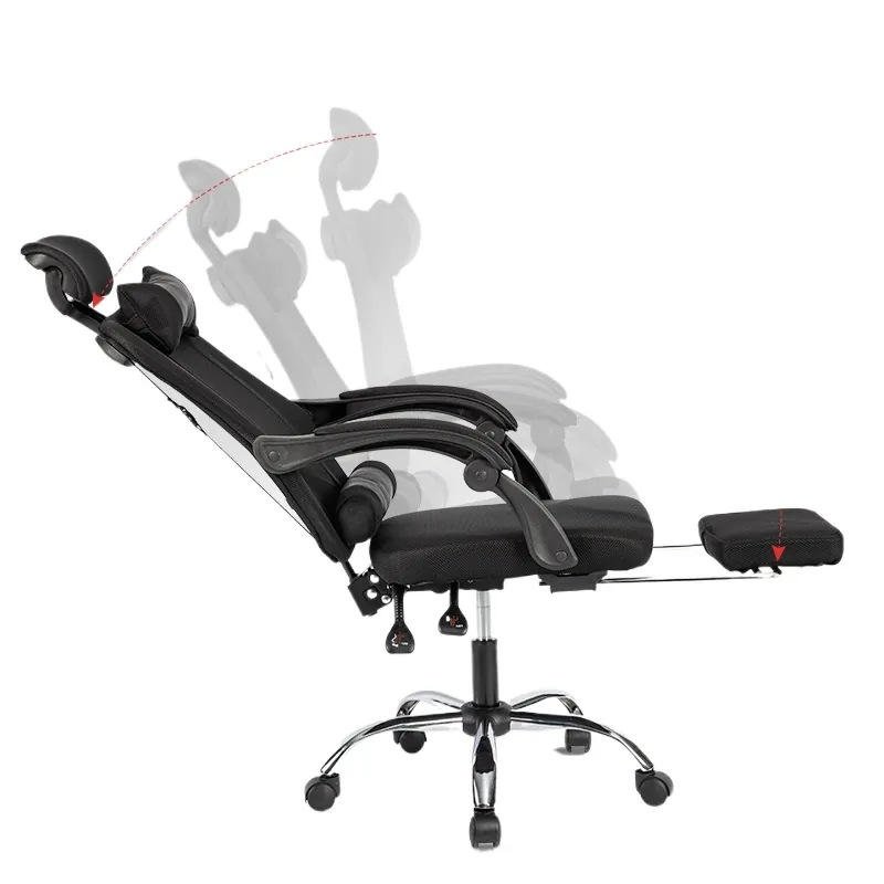 人間工学に基づいたメッシュバック付きオフィスチェア、コンピュ - Home Office Desk のレビューと価格
