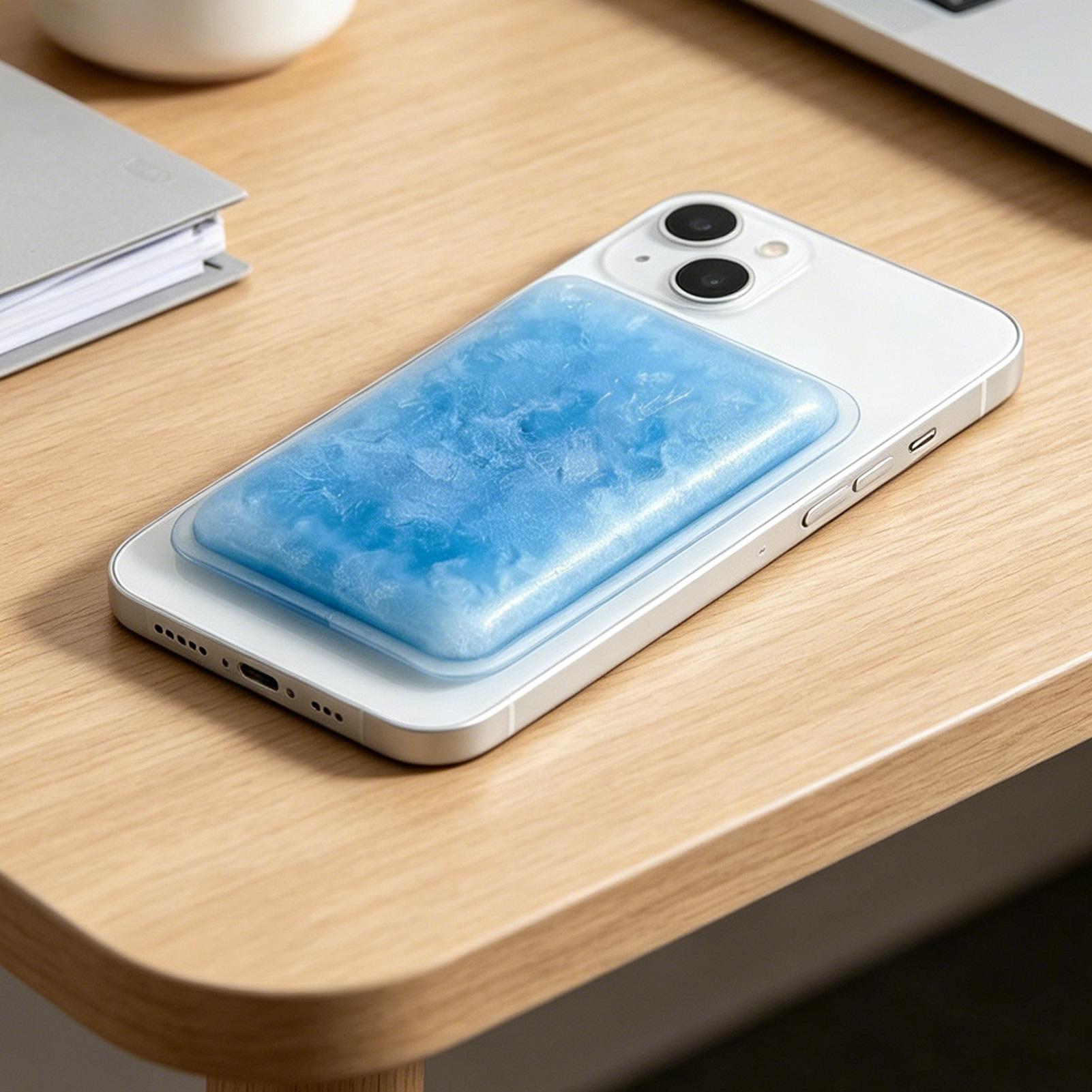 夏用冷却パッチ 携帯電話冷却パッド 再利用可能なスマートフォ - Home Office Call Center のレビューと価格